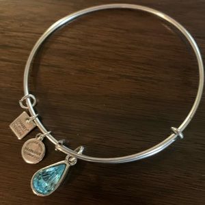 Alex and Ani Aquamarine bracelet